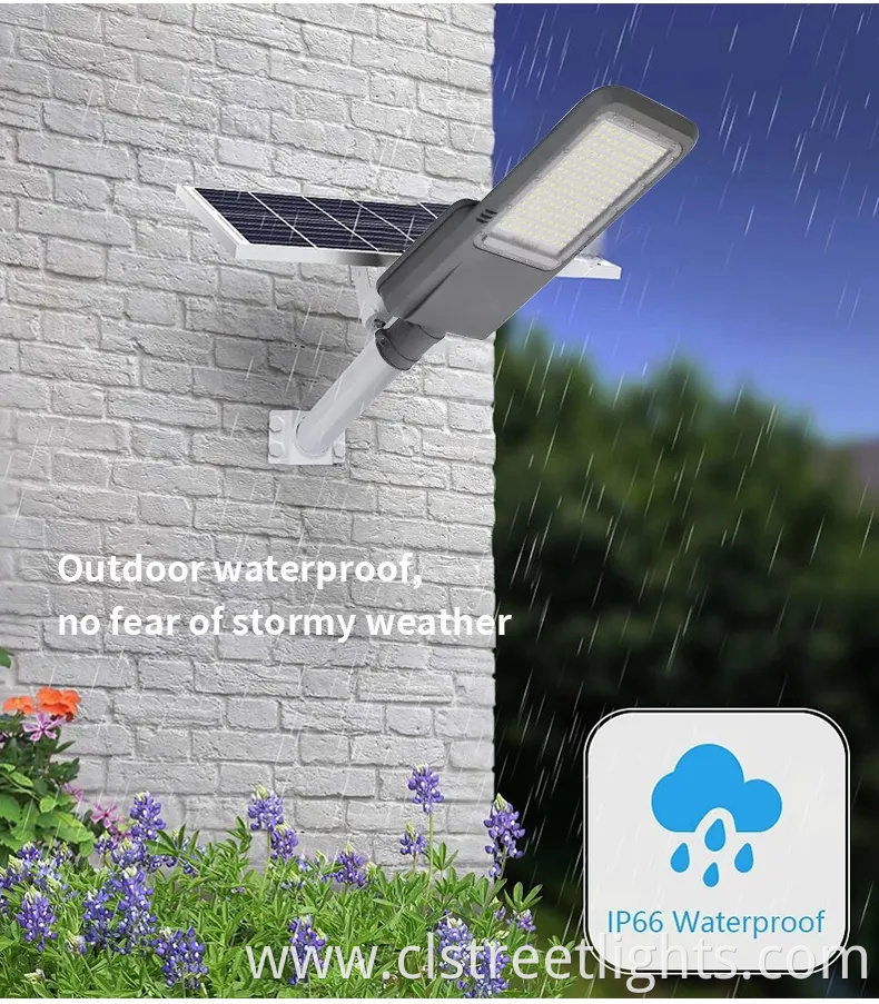 Die-Cast Alu Solar Panel and Lamp Seperately Split-Type 200W LED Street Light Radar Outdoor Road Garden Super High Lm Cheap Price Solar Street Light